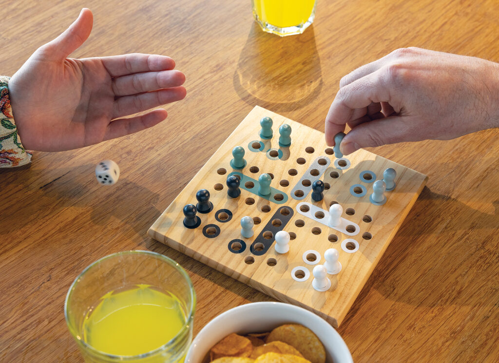 Jeu de ludo en bois Claire